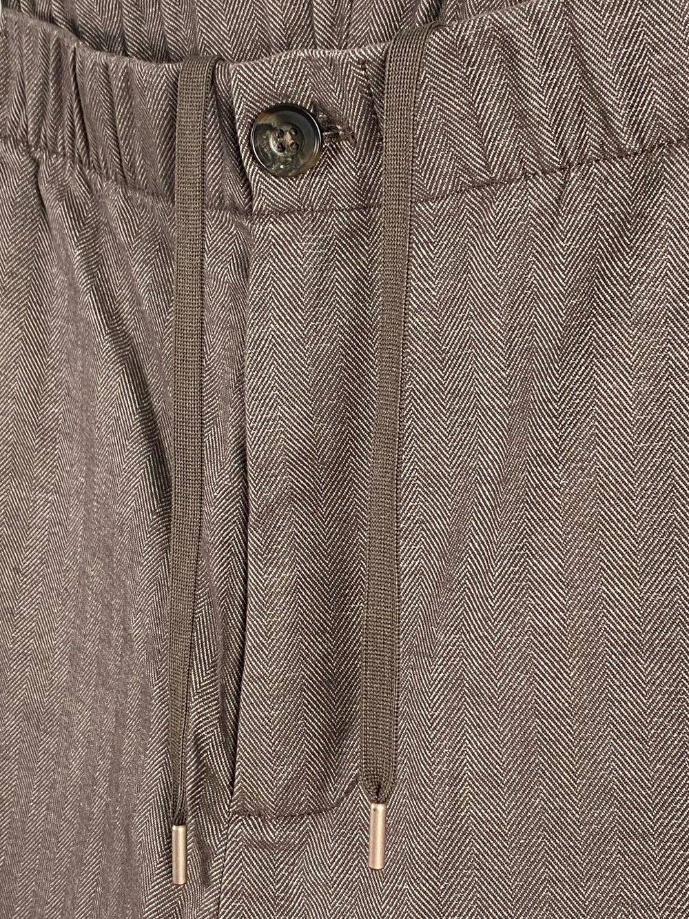 Bonobos The Off Duty Herringbone Chino/Jogger Pant | Elastic Waist, Drawcord - Picture 11 of 16